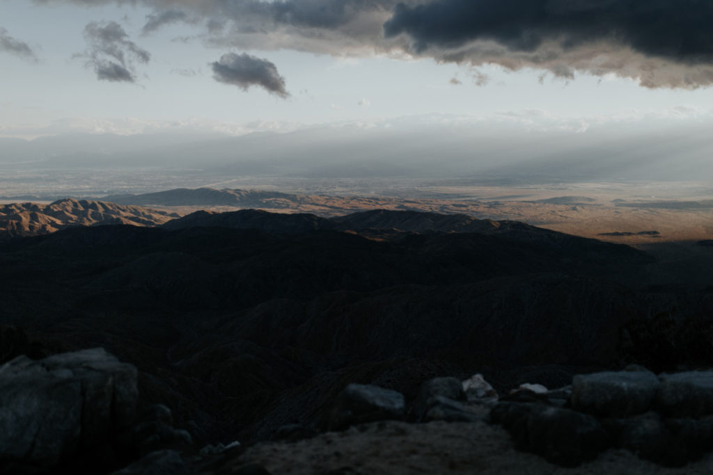 The view from Keys Point in Joshua Tree National Park.